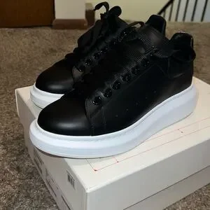 Alexander McQueen | Shoes | Black Alexander Mcqueen Women